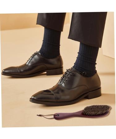 Clothes Brush Lint Remover | Premium Lint Brushes with Wood Handle - Ideal for Coats Shoes & Furniture Cleaning - Buy Online on GoSupps.com