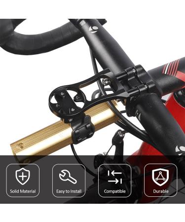 Adjustable Bicycle Computer Bracket for Garmin Edge Wahoo Elemnt Bryton Cateye & GoPro - Universal Fit Enhanced Stability - Buy Online on GoSupps.com