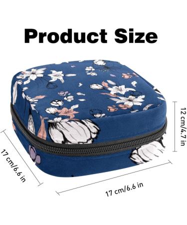 Red Lobster Storage Bag for Women's Bandages & Menstrual Cups | Zipper Pocket for Tampons & Insoles | Multicolored 08 | 1 Count - Ideal for Girls & Women - Buy Online on GoSupps.com