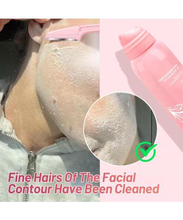 Hair Identifier Spray for Face Shaving Skin Body Hair Identifying Spray With Razors Hair identifier Spray for Face Dermaplaning Moisturizing and Skin Care Dermaplaner Spray(Spray Plus Razor) - Buy Online on GoSupps.com