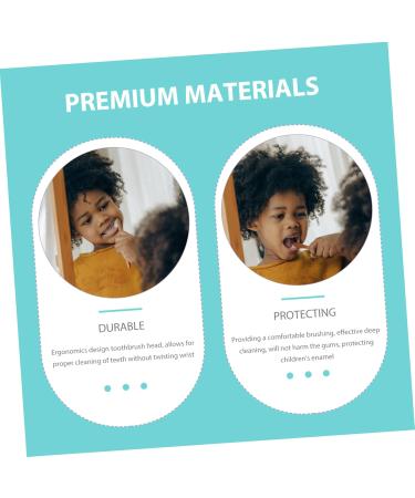 Gatuida 12 STK Soft Children's Toothbrushes - Safe Manual Silicone Toothbrushes for Newborns - Food-Grade Quality Baby Care - Buy Online on GoSupps.com