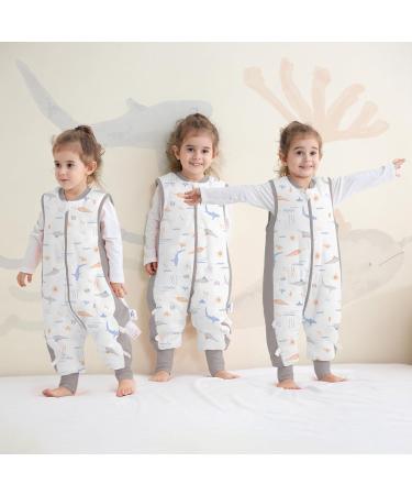 Whales Toddler Sleeping Bag with Legs 2.5 Tog | Winter Warm Cotton Swaddle Wrap for Baby 6-18 Months | M (1-2 Years) - Buy Online on GoSupps.com