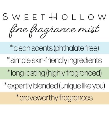 SweetHollow Cashmere Cloud Fine Fragrance Mist Scented Perfume Body Spray with Clean Ingredients Clean Cozy Linen Scent Infused with Essential Oil - Buy Online on GoSupps.com