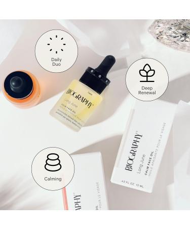 Facial Oil Gift Set- Skin Care Kit for Women- Smoothing Quieting Moisturizer & Hydrator- Daily & Overnight Use- Beauty Travel Size Skincare Set- Ideal Gift for Women & Teens- Mini Bar by Biography - Buy Online on GoSupps.com