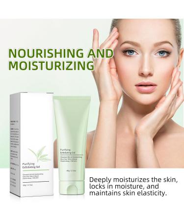 2 Pack Purifying Exfoliating Gel Face & Body Exfoliating Cream Purifying Cream Deep Pore Cleansing Moisturizes Skin Moisturizes and Exfoliates Suitable for All Skin Types 2.12Oz Each - Buy Online on GoSupps.com