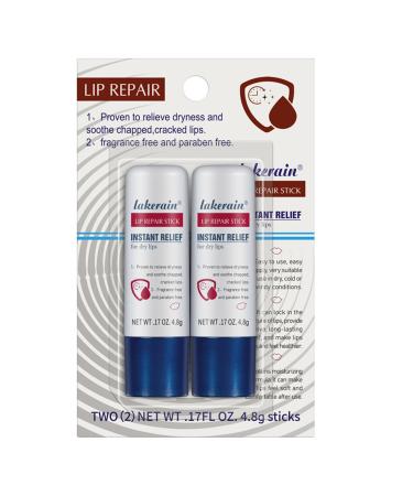 Lip Balm Stick - Lip Repair Cream for Dry Cracked Lips Balm Set - Lip Care with Natural Oil - Glossier Lip Balm Lip Balm Stick for 24-hour Moisturising for Dry Lips