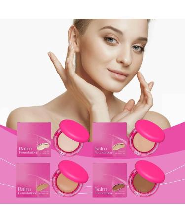 Fond de teint Peptide Bounce Balm Baume anti- ge Poudre de maquillage couvrance moyenne modulable pour tous types de peau Ivory White - Buy Online on GoSupps.com