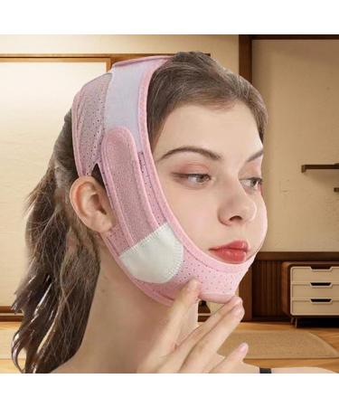 Face Slimming Strap Facial Slimming Strap Double Chin Reducer | Face Lifting Belt Chin Strap V Lines Lifting Belt Reusable Double Chin Reducer Eliminator For Women Men - Buy Online on GoSupps.com