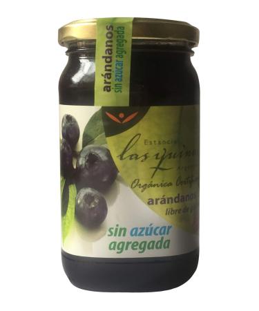 Organic Blueberries Jam Las Quinas Free-Sugar - Gluten-free and preservative-free From Argentina 14.8 oz / 420g