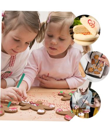 HOLIDYOYO 6pcs Cake Boxes Biscuits Decor Portable Edible Pens Portable Edible Markers Edible Cake Pens Plastic - Buy Online on GoSupps.com
