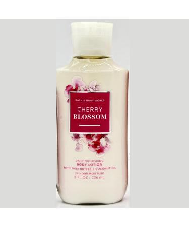 Bath & Body Works Cherry Blossom 4-Piece Gift Set | Includes: Body Lotion Body Wash Ultimate Hydration Body Cream and Snowy Peach Berry Hand Cream - Buy Online on GoSupps.com