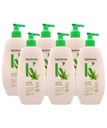 FEI FAN Moisturizing aloe vera body gel-cream hydrates the skin leaving it velvety smooth and with a pleasant feeling of freshness. For normal or dry skin. 400 ml (6 bottles)