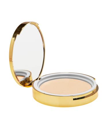 Winky Lux Diamond Complexion Powder, Compressed Matte Foundation With Powdered Diamonds for Flawless Airbrush Effect, Blurs Pores and Fine Lines, 8g, Light