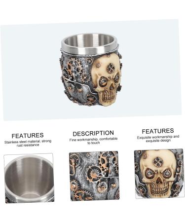 Minkissy 2-Pack Stainless Steel Soap Holder for Men Rustproof Shaving Shell in 2 Colors 8.5x7cm - Buy Online on GoSupps.com