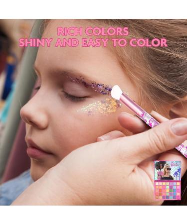 Shop Barbie Townley Girl 35-Well Eyeshadow Palette - Shimmery & Opaque Pigmented Non-Toxic | Perfect for Parties & Sleepovers - Buy Online on GoSupps.com