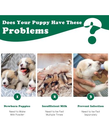 Nobleza 9 PCS Puppy Feeding Kit Pet Whelping Kit Pet Feeding Nipple Bottle Pet Pill Plunger Popper Tablet Dispenser Shooter Pet Feeding Dispenser Tool Kitten Syringe Medicine Feeder for Newborn Pets - Buy Online on GoSupps.com