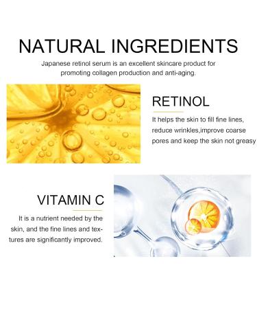 Japan Retinol Serum - 0.4% Retinol & Hyaluronic Acid | Anti-Aging Face Serum for Women & Men | Reduce Fine Lines & Wrinkles - Buy Online on GoSupps.com