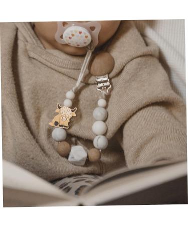 ADOCARN 10pcs Animal Silicone Beads Toy Baby Cartoon Highland Beads 2.8x2.7cm - Buy Online on GoSupps.com