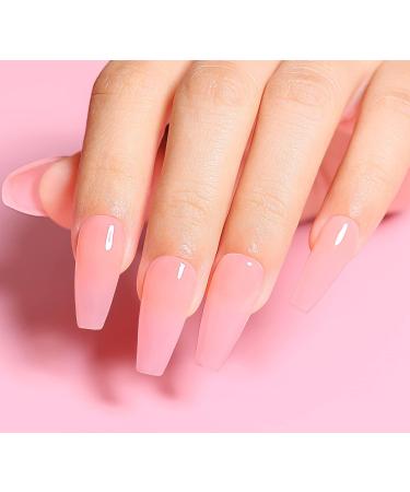 AIMEILI 8 in 1 Builder Base Gel Clear Sheer Color Nail Polish for Strengthening Nails - 10ml Pack of 1 - Buy Online on GoSupps.com
