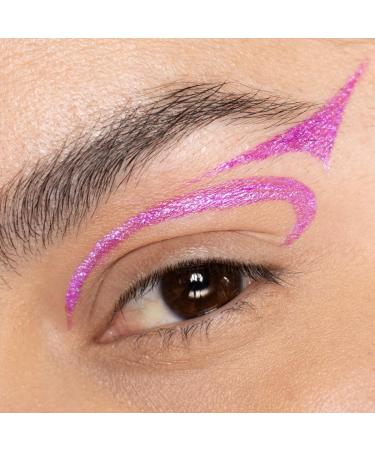  KRASH KOSMETICS KRASH KOSMETICS Eyeliner Rosa To Die For Metal SUPER FEMME - 24-hour Waterproof Long-Lasting Formula - Pigmented Eyeliner - Fine Tip Felt Tip Applicator - Vegan and Cruelty Free - Buy Online on GoSupps.com