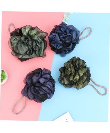 Colorful Shower Balls Set - 4pcs Kids & Adults Bath Balls for Fun Bathing Experience - Buy Online on GoSupps.com