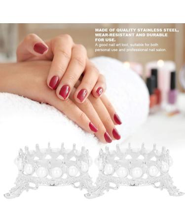 Nail Art Brush Rack - Gilded Park Crown Type Manicure Container | Stylish Pencil Holder for Home Use - Buy Online on GoSupps.com
