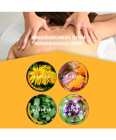 Dulc Arnica Gel 98% Maximum Strength 16.9 Fl Oz - Muscle and Joint Relief, Cool Effect, Dermatologically Tested - Made in Italy - Buy Online on GoSupps.com