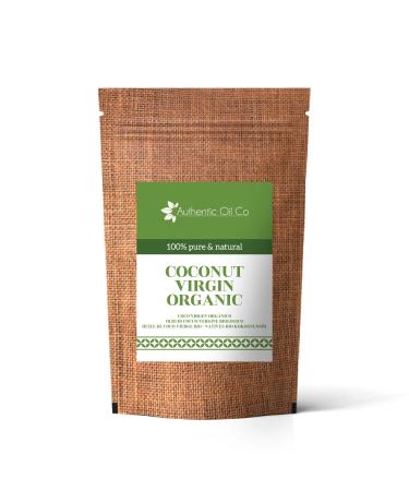 Organic coconut oil extra virgin premium cold pressed natural plant-based 250g 250 g (1 pack)