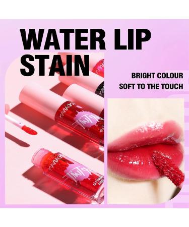 6 Colors Lip Tint Stain Set - Matte Velvet Multi-Use Lip & Cheek Tint - Buy Online on GoSupps.com