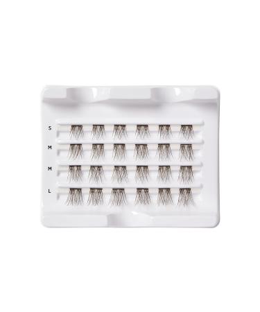 KISS FALSCARA False Eyelashes WISPS Multipack - Bambi Style | Natural Ultra Glam False Lashes | Invisible & Rewearable | 3x Buildable & Customizable | Easy To Apply Split Lash Tip - 24 Wisps - Buy Online on GoSupps.com
