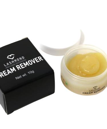 Professional Eyelash Extension Remover Cream - Acetone-Free Low Irritation & Sensitive Skin Friendly - 10g Jar for Salon Use - Buy Online on GoSupps.com