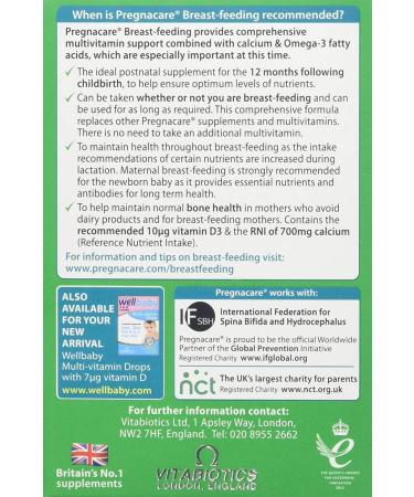  Pregnacare Pregnacare 3690294 New Mum 56's Plateau 56 - Buy Online on GoSupps.com