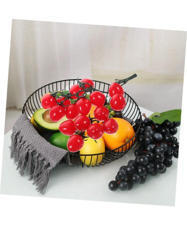 Ciieeo 2pcs String Simulated Cherry Tomatoes Fake Tomatoes Fruits Faux Cherry Tomatoes Ornament Plant Decorations Kid Toy Home Ornament Vegetable Pvc Child Red Small Tomatoes Redx2pcs 18X16CMx2pcs - Buy Online on GoSupps.com