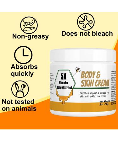 Max Strength Natural Organic Manuka Honey Cream Ointment | Soothing Relief for Eczema Psoriasis Itching & Dry Skin - International Shipping Available - Buy Online on GoSupps.com