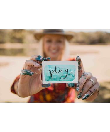 Wildflower Art Studio Brush Lettering Calligraphy Kit - Beginner Starter Set with Instruction Book and Supplies - Perfect Gift for Kids, Teens, Adults - Buy Online on GoSupps.com