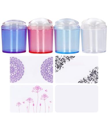 French Nail Stamper - Reusable Clear Silicone Jelly Stamping Plate for DIY Nail Art | International Shipping Available - Buy Online on GoSupps.com
