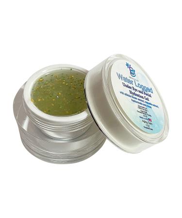 Diva Stuff Water Logged Under Eye and Facial Hydration Gel With Albiza Flower Extract Tremella Extract Hyaluronate and Black Algae