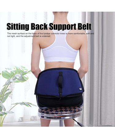 ANGGREK Posture Corrector Belt | Soft Portable Lower Back Brace | Improve Sitting Posture & Lumbar Support - Buy Online on GoSupps.com