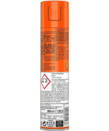 Mr Muscle Oven Cleaner Spray (300 Ml)- Oven BBQ Cleaner Degreaser- for Tough Grease Grime with Scrubbing Pad - Buy Online on GoSupps.com