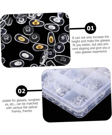 FOMIYES Anti-Slip Glasses Nose Pads - 2 Sets PVC Non-Slipping Nose Cushions for Eyewear - Essential Accessories for Comfort and Stability - Buy Online on GoSupps.com
