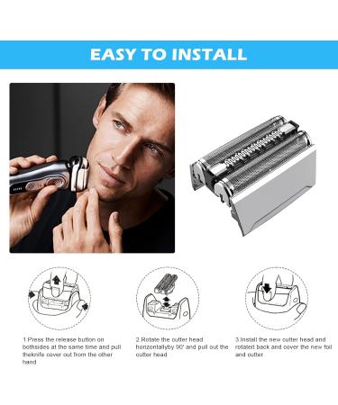 Buy Series 5 Replacement Shaving Head for S5 Razors | Men's Electric Razor Head Compatible with 5020s & Brushes - Buy Online on GoSupps.com