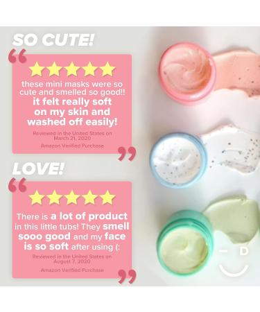 I DEW CARE Mini Scoops: Hyaluronic Acid Face Mask Trio - Self Care Gifts for Women | Vegan & Cruelty-Free | Paraben-Free (3 flavors) - Buy Online on GoSupps.com
