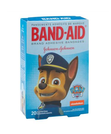 Band-AID PAW Patrol Bandages - First Aid Supplies - 20 per Pack