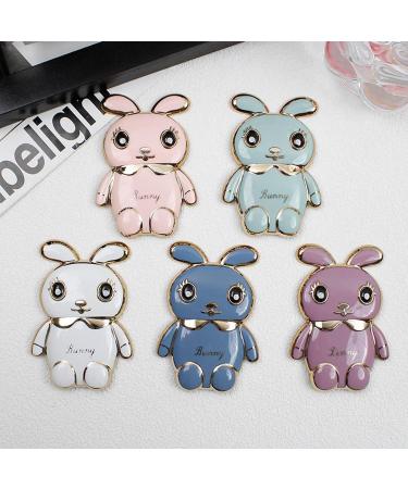 Buy Tivenfezk Caricature Glitter Rabbits Samsung Galaxy S10 Case - Soft Silicone Bling Shell with Hidden Stand - Transparent Protective Cover in Pink - Buy Online on GoSupps.com