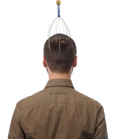 Bcowtte 2X Head Massage Spider Masseur - Ultimate Relaxation Therapy & Stress Relief | International Shipping Available - Buy Online on GoSupps.com