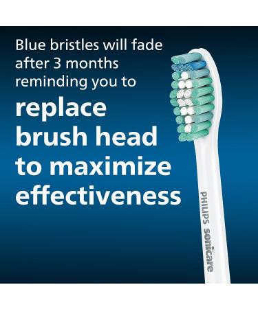 Philips Sonicare E-Series Replacement Toothbrush Heads - 2 Pack, White - HX7022/30 - Buy Online on GoSupps.com