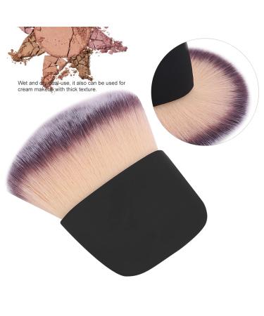 Mini Multifunctional Makeup Brush - Portable Soft Hair Powder Blush Tool for Beginners & Professionals (Black - Buy Online on GoSupps.com
