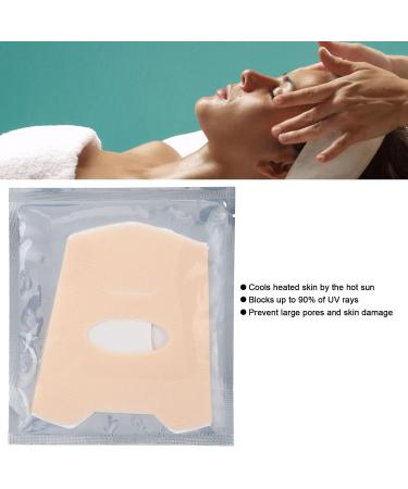 Yinhing Outdoor Gel Mask - 4pcs Cooling Hydrogel Face Patch with Earloops | Disposable Sun Protection Skincare for Outdoor Use - Buy Online on GoSupps.com