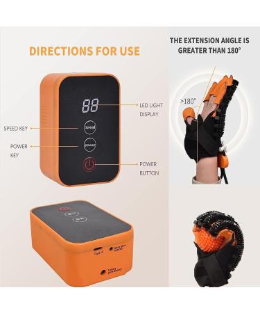 Hand Rehabilitation Robotic Gloves Hand Strength Strengthening Finger Flexion Assist Finger and Hand Function Training Device Stroke Hemiplegia Finger Exerciser XXL Both-Hands Both-Hands XX-Large - Buy Online on GoSupps.com