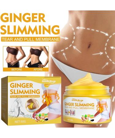 Sloane Toning cream to firm and tone the abdomen 50g ginger slimming cream against cellulite | Tummy Weight Loss Soothing and relaxing cellulite removal for the stomach - Buy Online on GoSupps.com